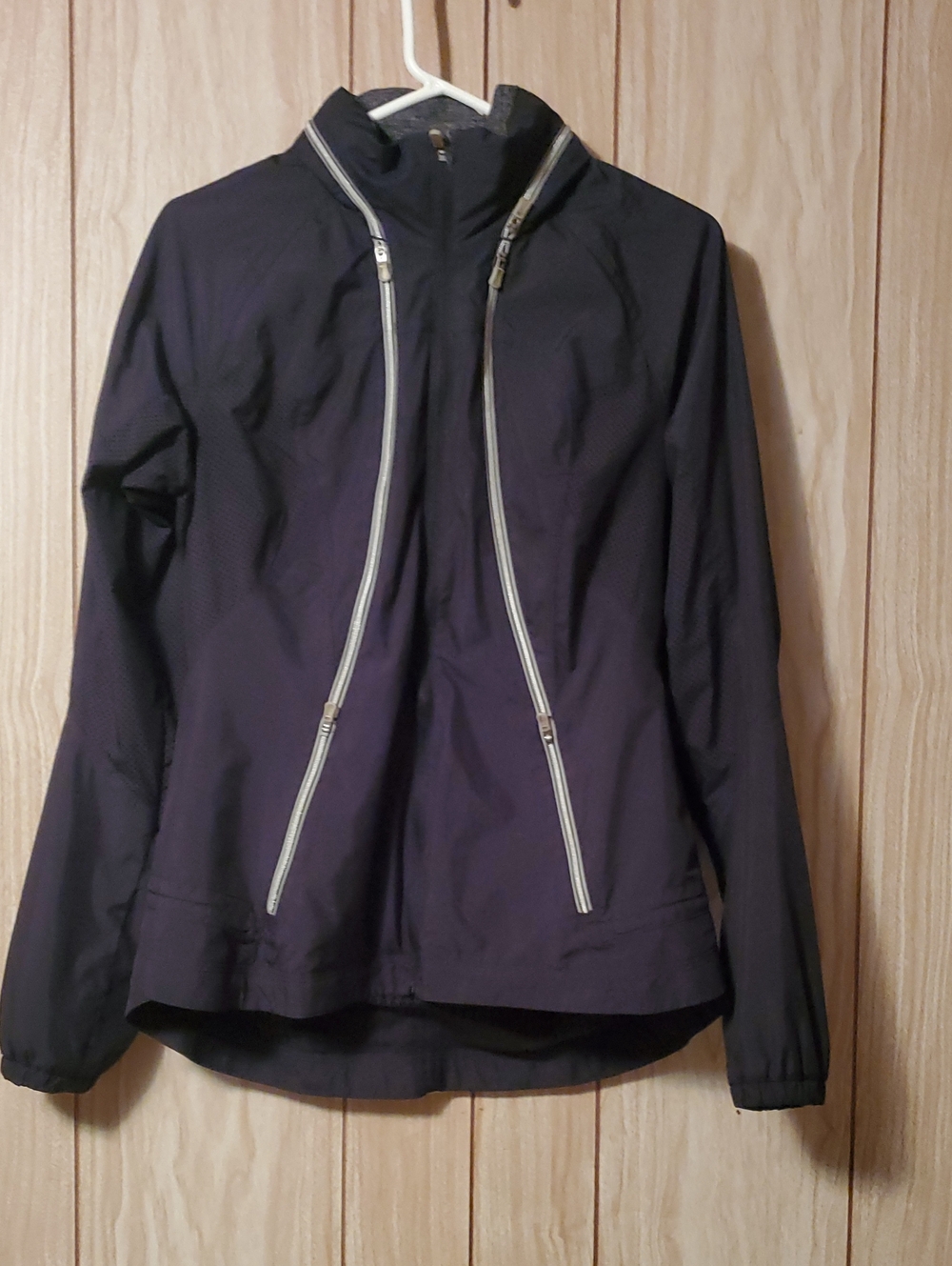 lululemon athletica black  Zip-Detail Utility Jacket